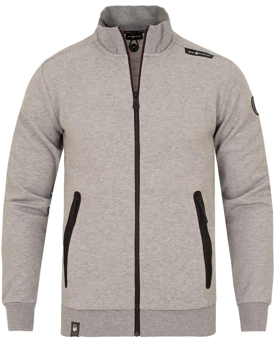 sail racing race zip jacket grey Casual Klær 7xpva